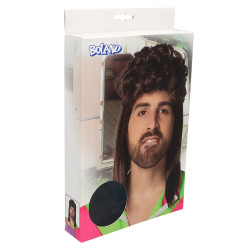 Pánska hnedá retro parochňa